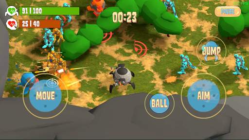Craball - Zombie Robot Scrapper screenshot 5