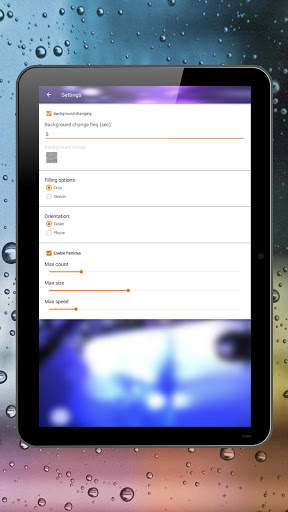 Water Drops Live Wallpaper screenshot 15