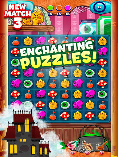 The Apprentice Witch - Puzzle Match 3 Game screenshot 13