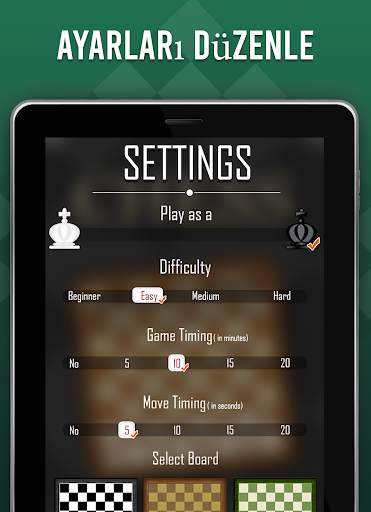 Satranç oyunu - masa oyunu screenshot 12