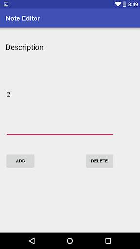 Note Editor screenshot 4