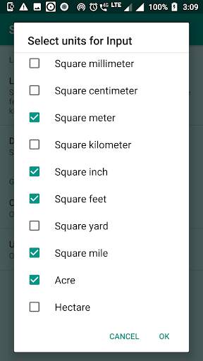 Area Converter screenshot 2
