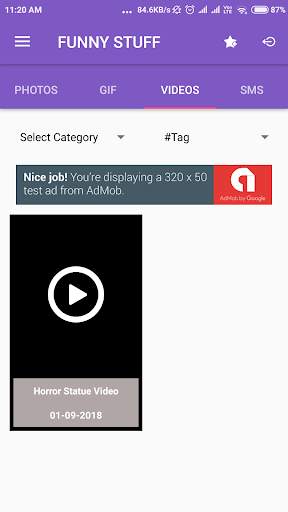 Funny Stuff - HD WALLPAPER, GIF, VIDEOS, SMS screenshot 6