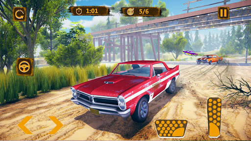 American Muscle Car Muddy Drive: Off Road screenshot 5