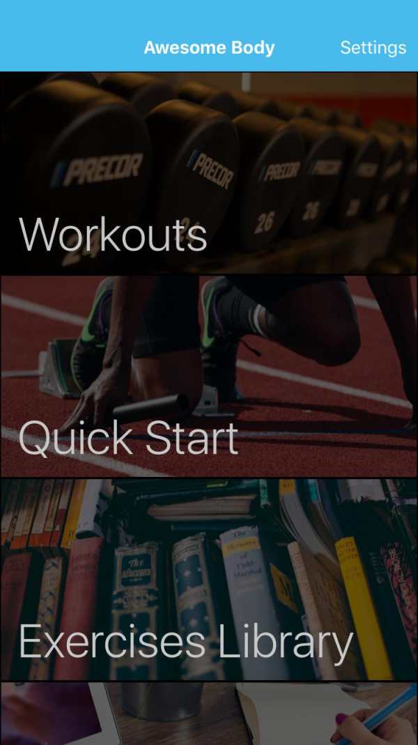 Awesome Body Workouts screenshot 1