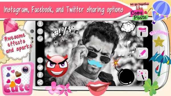 Cute Photo Stickers for Girls screenshot 7