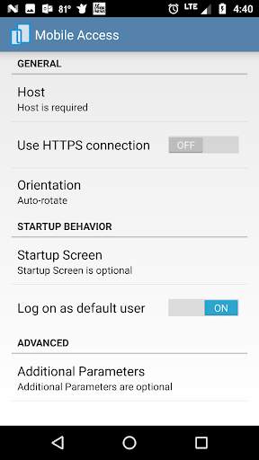 Mobile Access screenshot 6