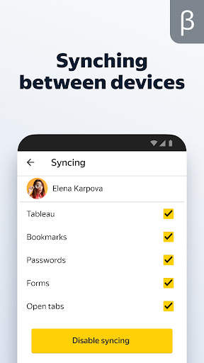 Yandex Browser (beta) screenshot 5