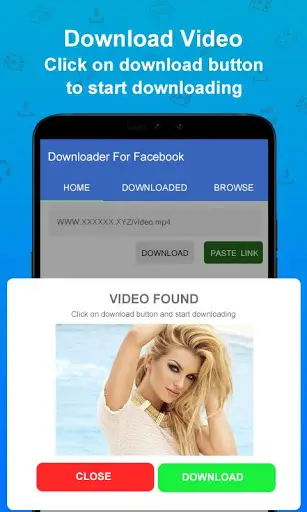 Video Downloader for Face-book - Easy Download screenshot 2