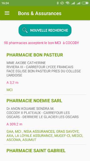 Pharmacy CI - Pharmacies de garde Côte d'Ivoire screenshot 9