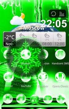 NEXT LAUNCHER 3D GreenNY THEME screenshot 7