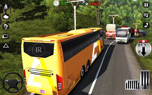 Bus driving: Parking bus 3d screenshot 4