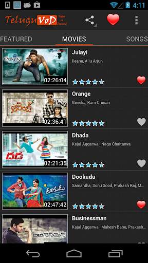 Telugu Movies Portal screenshot 2