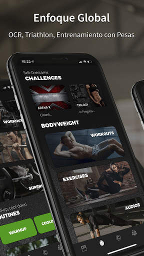 Goliaz Fitness Coach - Bodyweight, Pesas y OCR screenshot 4