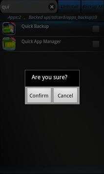 Quick Backup screenshot 2