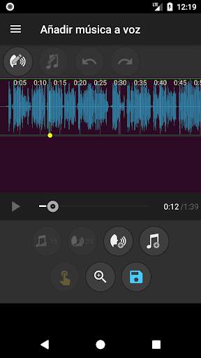 Añadir música a voz screenshot 2