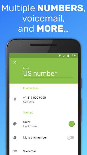 Text Me: Second Phone Number скриншот 5