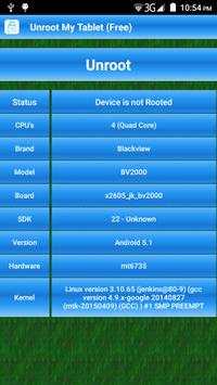 Unroot My Tablet (Free) screenshot 1