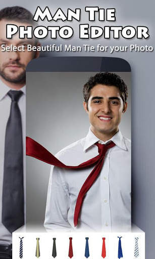 Man Tie Photo Editor 5 تصوير الشاشة
