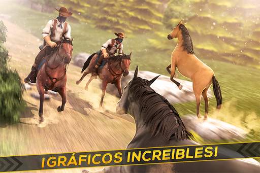 Carreras de Cowboys a Caballo screenshot 2