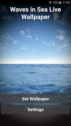 Waves in Sea Live Wallpaper screenshot 1