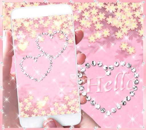Theme Rose Gold Diamond screenshot 3