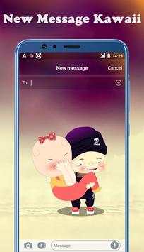 Kawaii Messenger - Message for Pink Girls screenshot 4