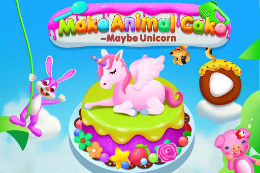 Make Animal Cake - Maybe Unicorn screenshot 1