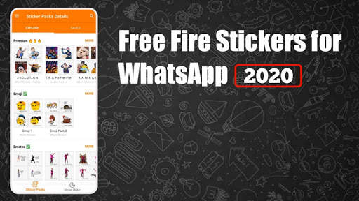 Free Fire Stickers For Whatsapp 2020 Pro screenshot 1
