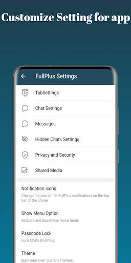 Full Plus messenger telegram screenshot 4