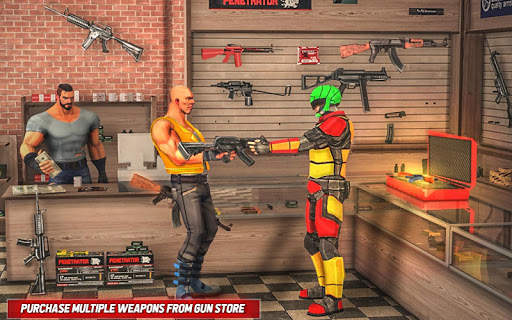 Bodyguard Robot Rope hero – Robot Crime Simulator screenshot 4