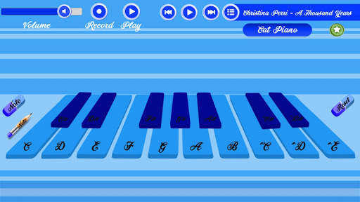 Boy Piano : Blue Piano screenshot 1