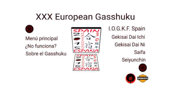 XXX European Gasshuku - IOGKF screenshot 3
