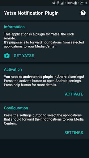 Notification forwarder plugin for Yatse screenshot 1