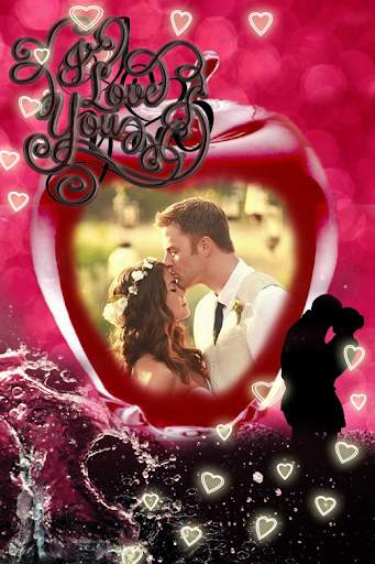 I Love You Photo Frame screenshot 1