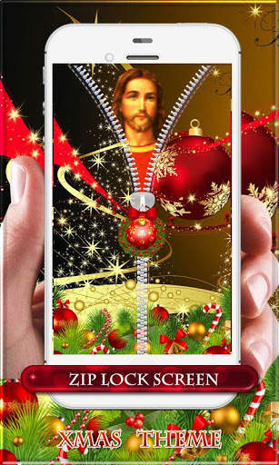Christmas Theme Zipper Lock screenshot 6