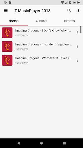 T Music Player screenshot 1