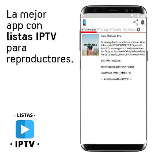 Listas IPTV 2021 - Las mejores listas IPTV 2.0 2 تصوير الشاشة