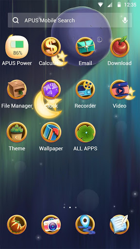 Prince-APUS Launcher theme screenshot 2