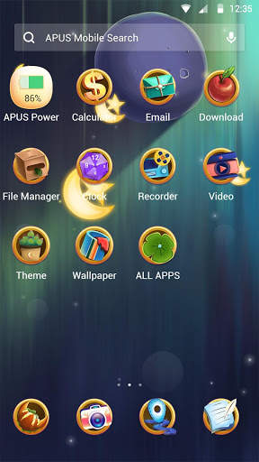 Prince-APUS Launcher theme 2 تصوير الشاشة