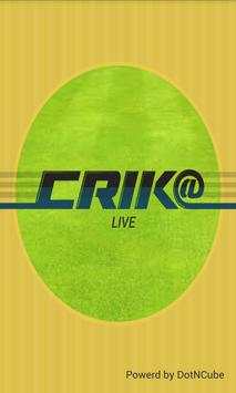 IPL 2014 Cricket app-Crik@ screenshot 1