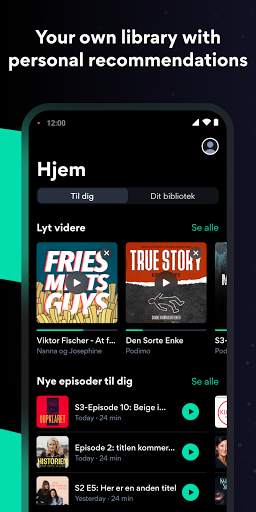 Podimo - Listen to local and personalised podcasts screenshot 5