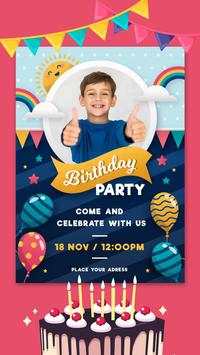 Birthday Invitation Card Maker screenshot 2