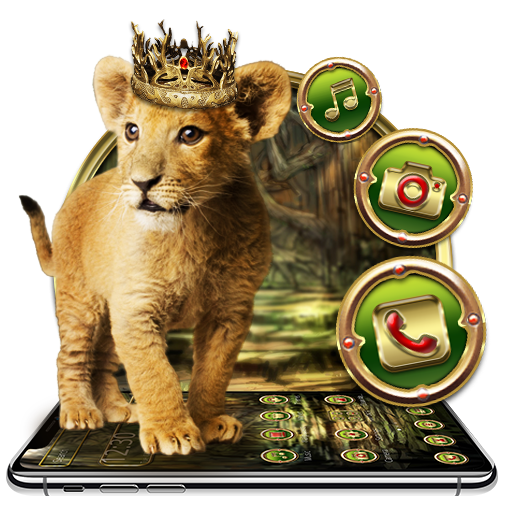 Royal King Baby Lion Theme иконка