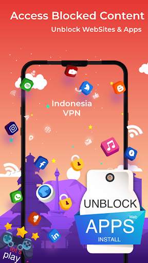 Indonesia VPN - Free, Fast & Secure VPN Proxy screenshot 4