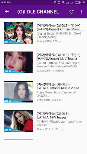 (G)I-DLE Lyrics (Offline) screenshot 8