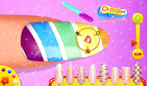 Girl Nail salon Simulator: Nail games for girls screenshot 8