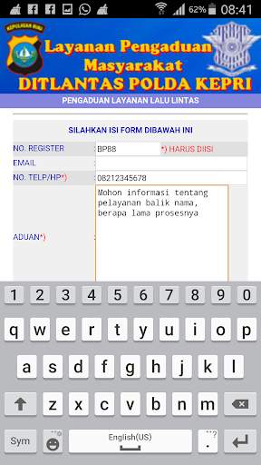 SAM LANTAS KEPRI screenshot 6
