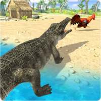Crocodile Simulator Beach Attack 2019 logo