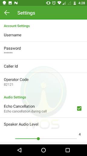 iVos Dialer screenshot 2